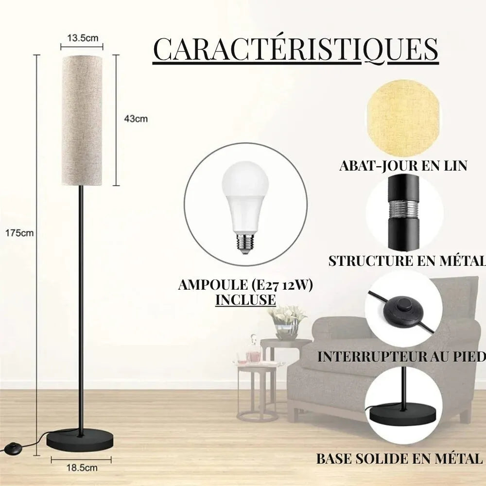 Lampe De Salon Avec Liseuse – Image 6